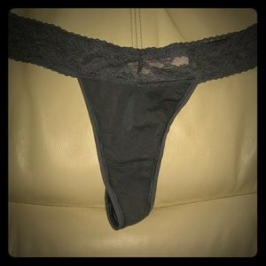 Victoria's Secret Lacey Panties, Gray, NWT